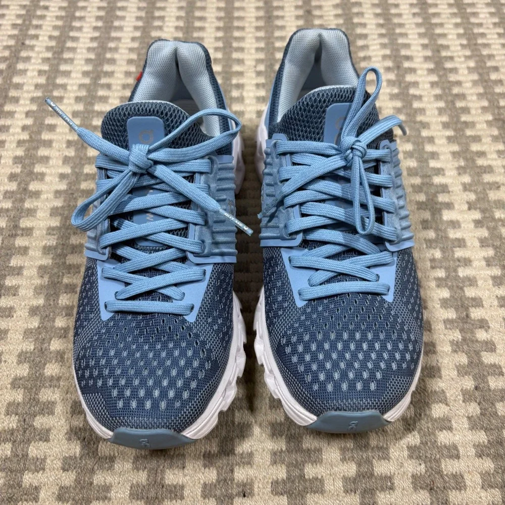On Cloudswift Womens Running Shoes Blue White 41.99578 Size 5
